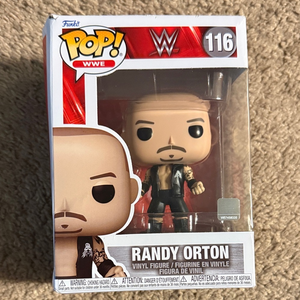 Funko WWE Randy Orton Vinyl Figure - Red and Black